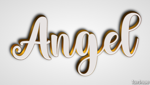Angel テキスト効果