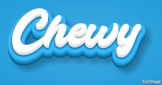 Chewy Tekst Effect