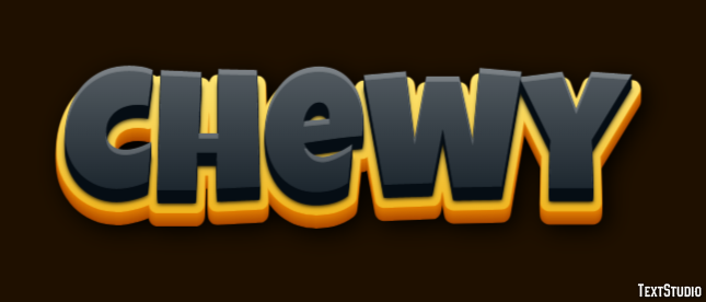 Chewy Tekst Effect