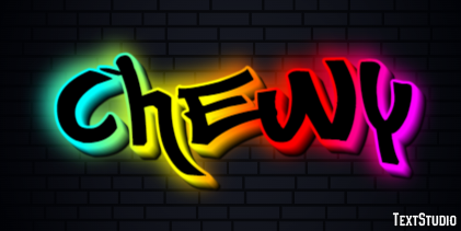 Chewy Text effect