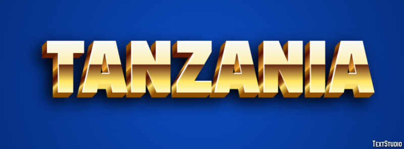 Tanzania Effetto testo