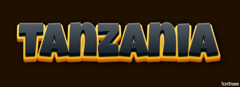 Tanzania Effetto testo