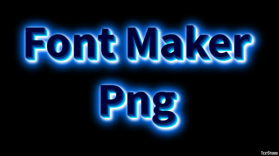 Font Maker Png Efekt tekstowy