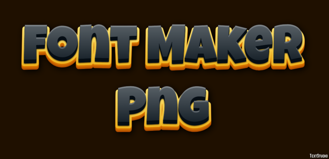 Font Maker Png Efekt tekstowy
