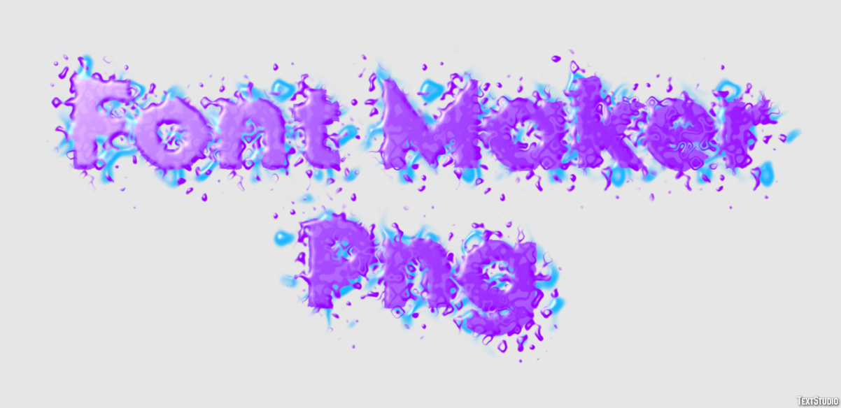 Font Maker Png Efekt tekstowy