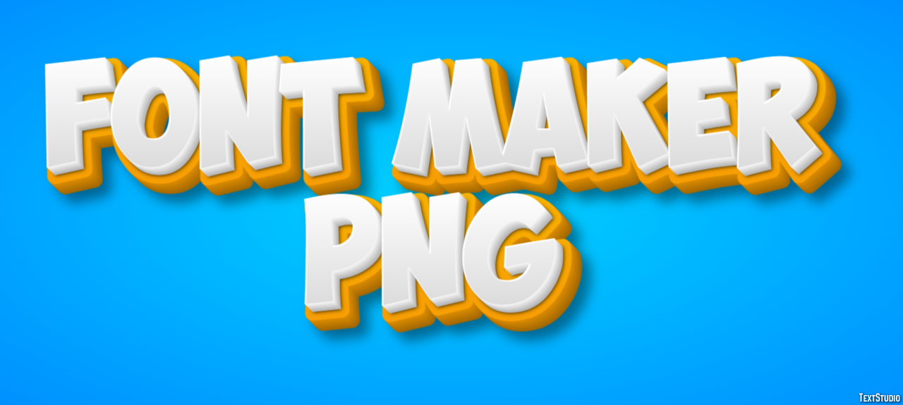 Font Maker Png Efekt tekstowy