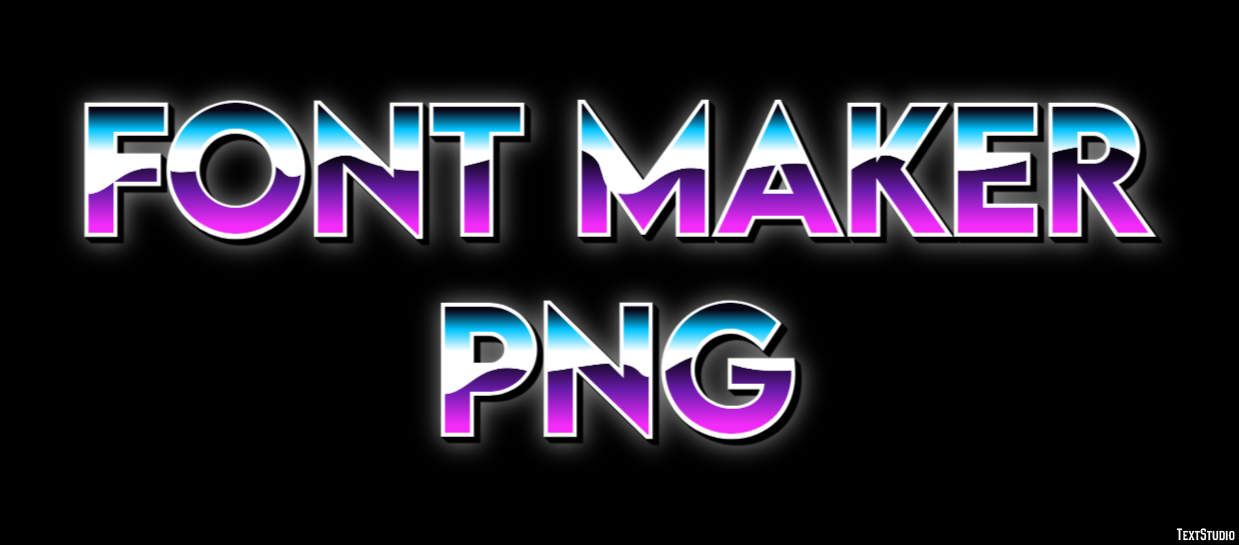Font Maker Png Efekt tekstowy