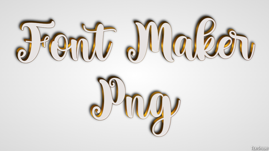 Font Maker Png Efekt tekstowy
