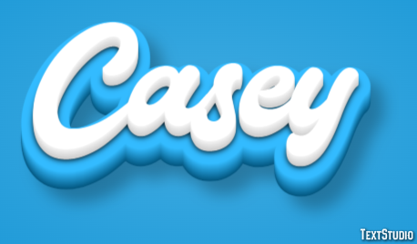 Casey Text Effect