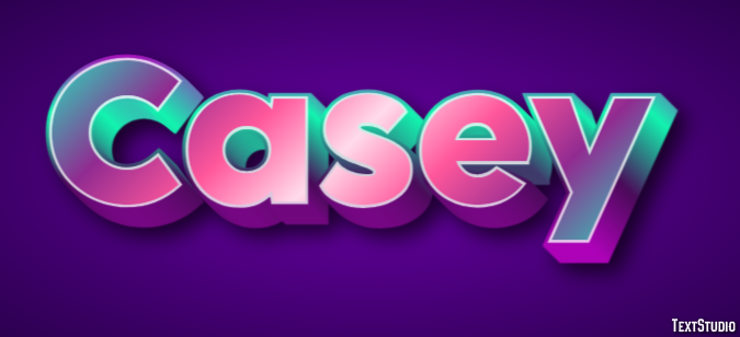 Casey Text Effect