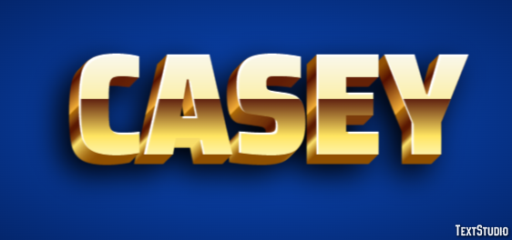 Casey Text Effect