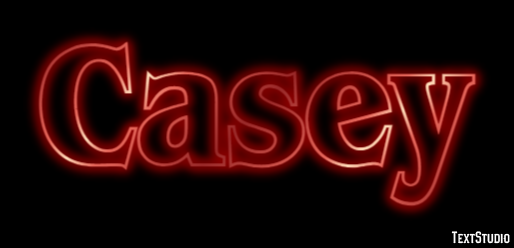 Casey Text Effect