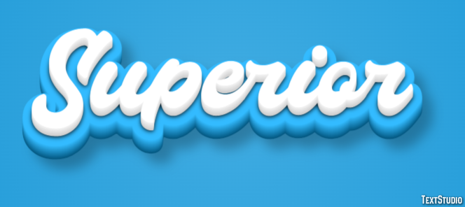 Superior Efekt tekstowy
