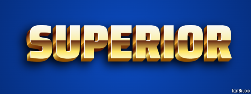 Superior Efekt tekstowy