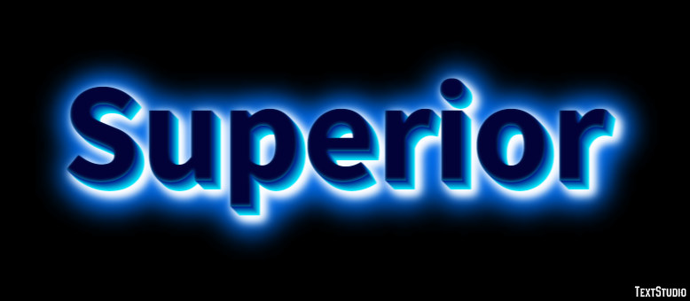 Superior Efekt tekstowy