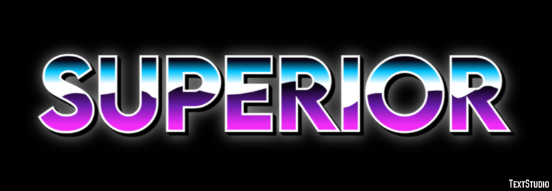 Superior Efekt tekstowy