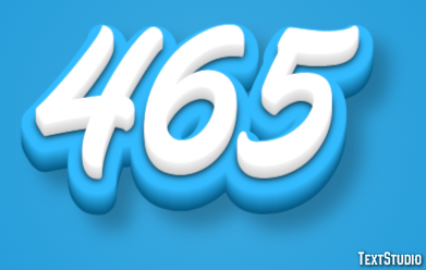 465 Text Effect