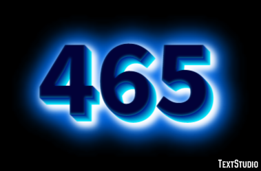 465 Text Effect