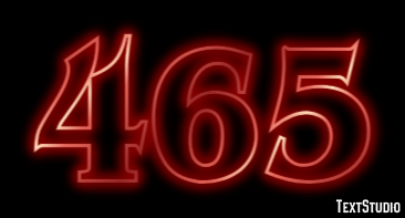465 Text Effect