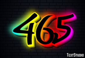465 Text Effect