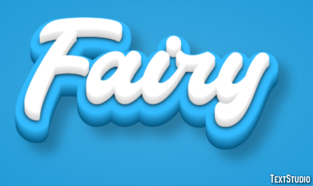 Fairy Эффект текста