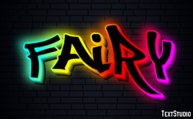 Fairy Эффект текста