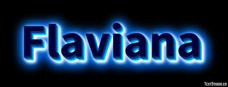 Flaviana Effetto testo