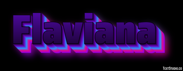 Flaviana Effetto testo