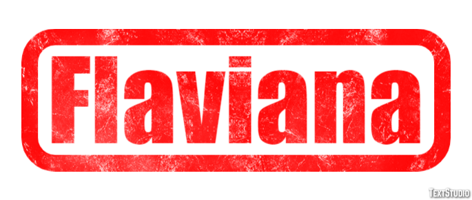 Flaviana Effetto testo