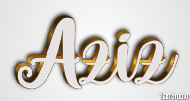 Aziz Text Effect
