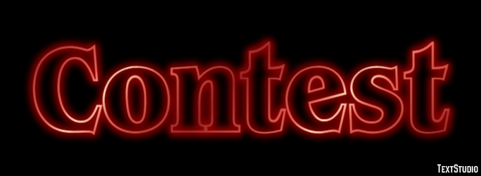 Contest Text Effect