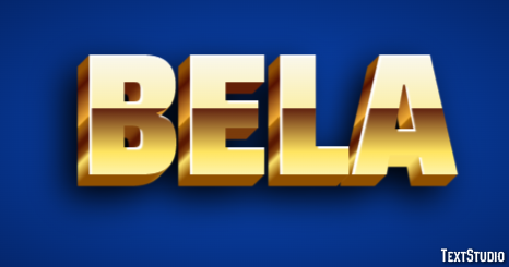 Bela Text Effect