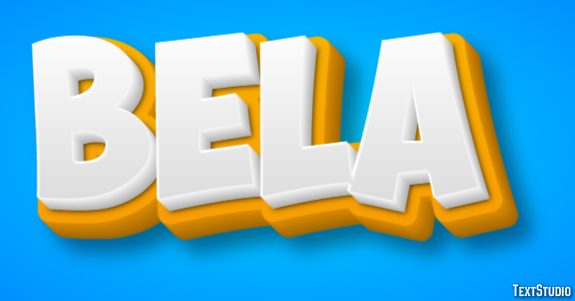 Bela Эффект текста