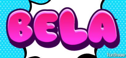 Bela Efeito de texto