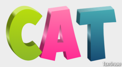 Cat Efekt tekstowy
