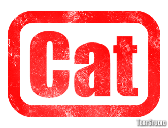 Cat Efekt tekstowy