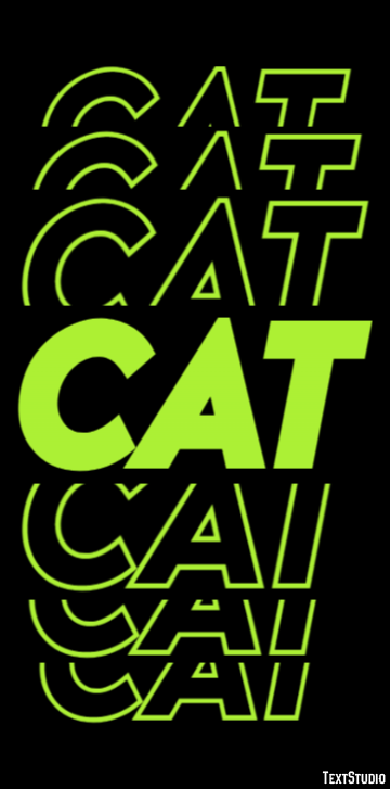 Cat Efekt tekstowy