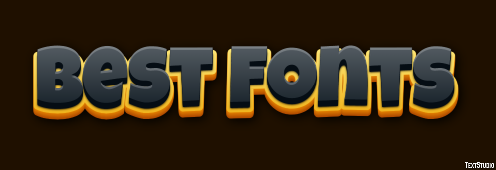 Best Fonts Text Effect