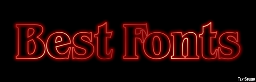 Best Fonts Text Effect