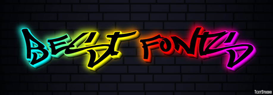 Best Fonts Text Effect
