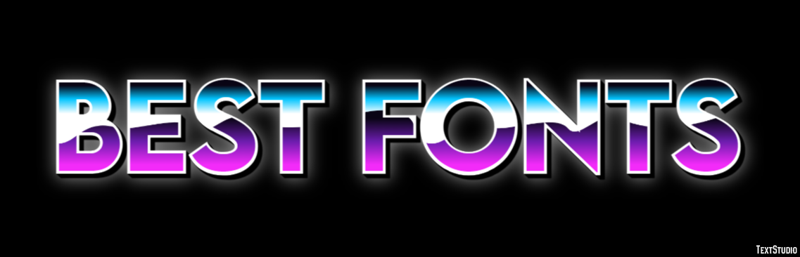 Best Fonts Text Effect