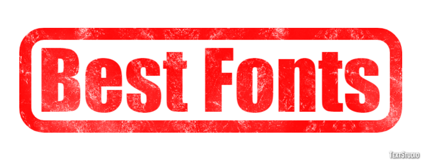 Best Fonts Effet de Texte