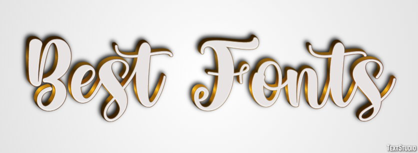 Best Fonts Text Effect