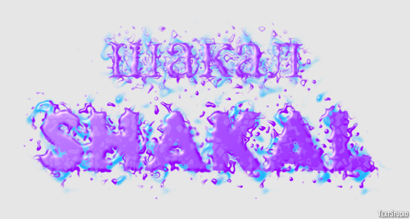 шакал shakal Metin Efekti
