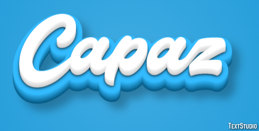 Capaz Efeito de texto