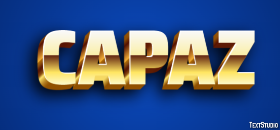 Capaz Text Effect