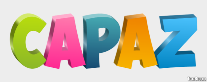 Capaz Efeito de texto
