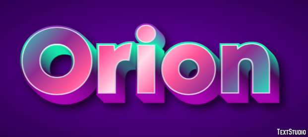 Orion Efekt tekstowy