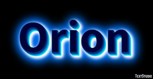 Orion Effet de Texte
