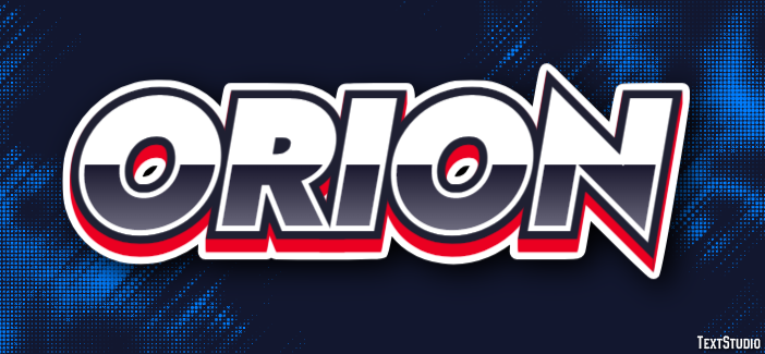 Orion Efekt tekstowy